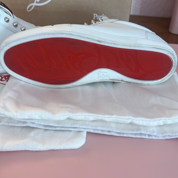 Men Christian Louboutin White shoes - Picture 3 of 4